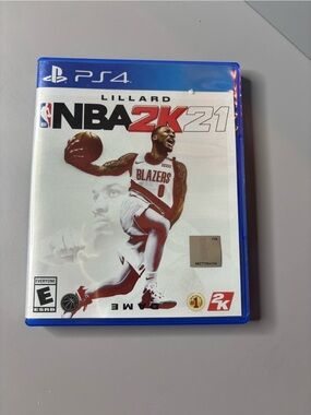 NBA 2K21 PS4 Video Game – Blue Case, Sony